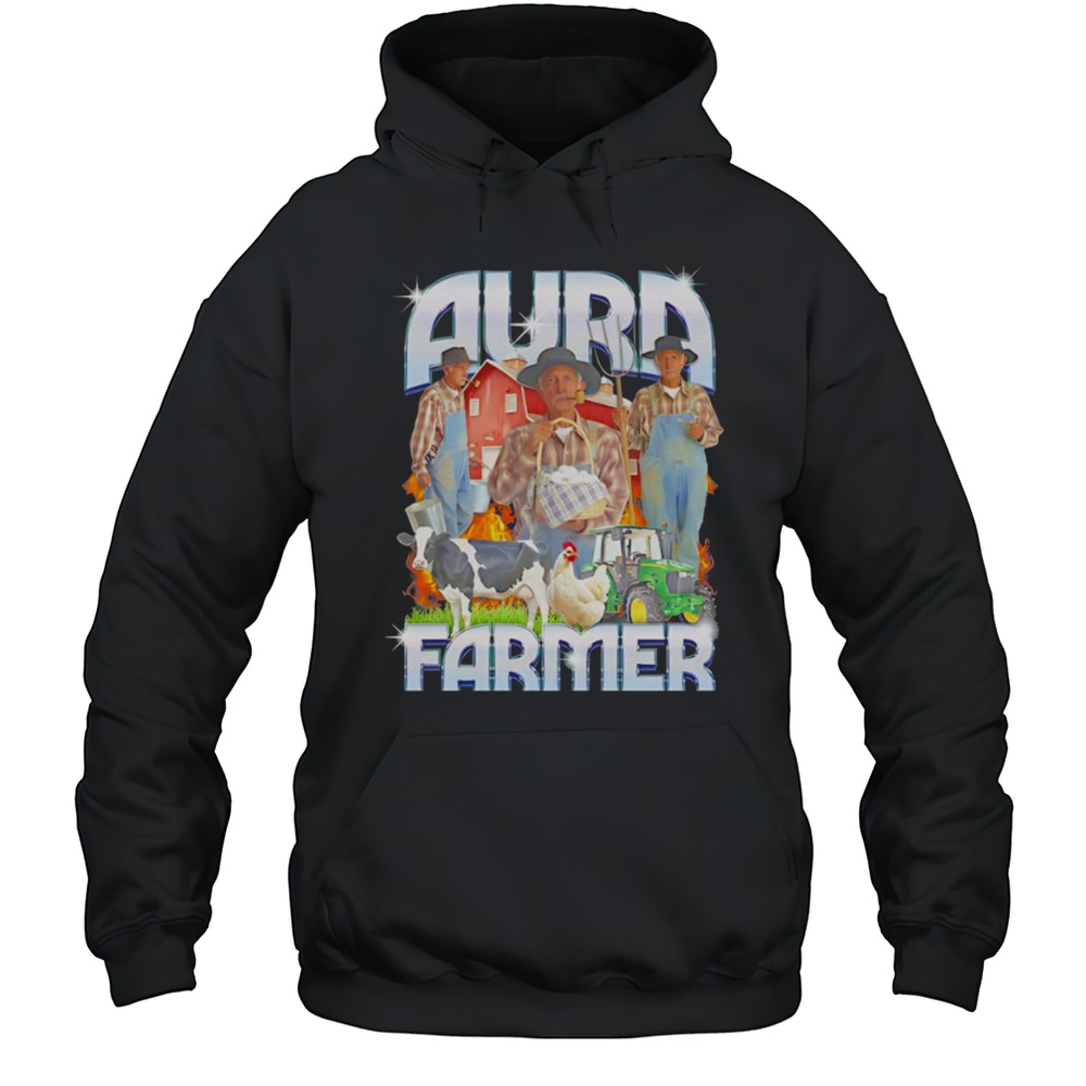 Aura Farmer Rap Shirt Unisex Hoodie