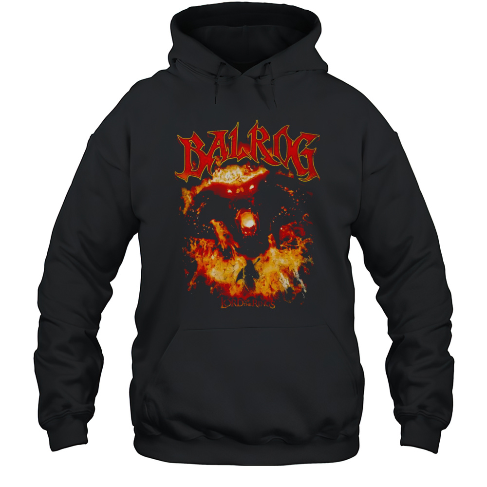 Balrog Lord Of The Rings Graphic Shirt Unisex Hoodie
