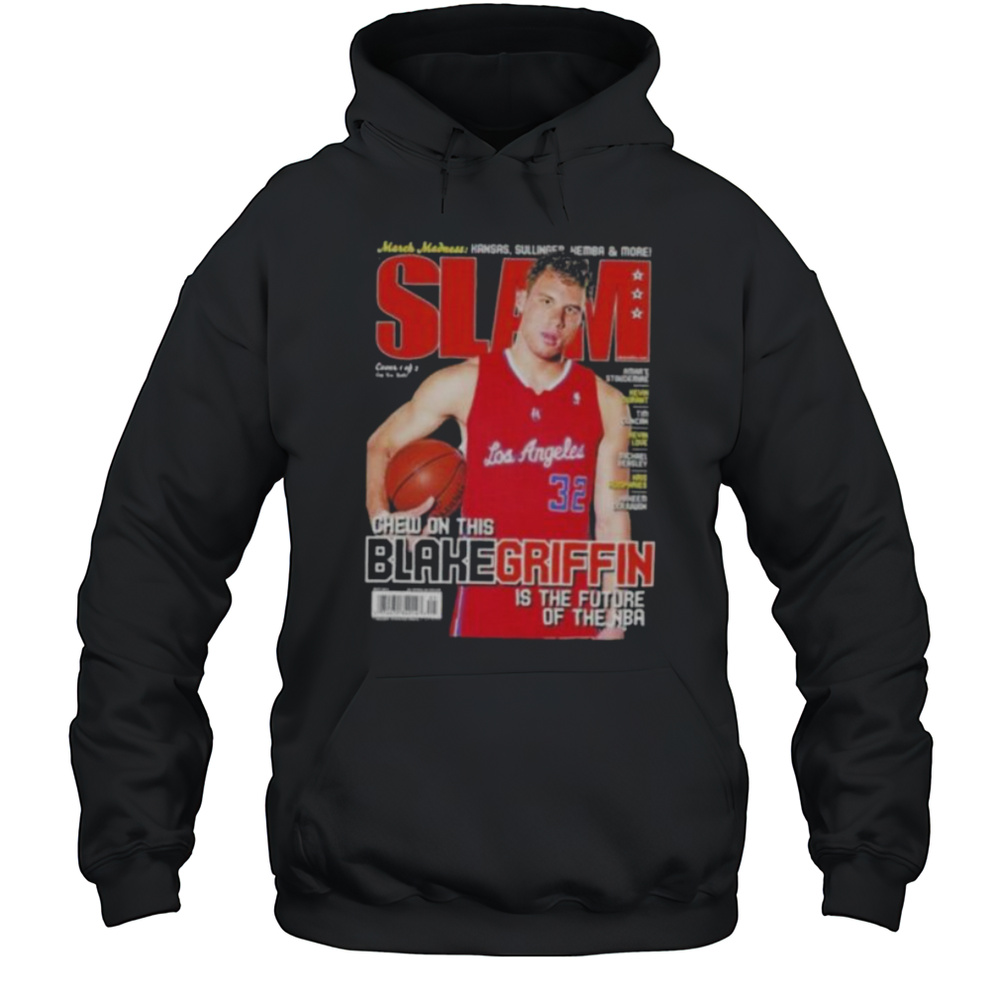 Blake Griffin Los Angeles Clippers NBA Slam Cover Shirt Unisex Hoodie