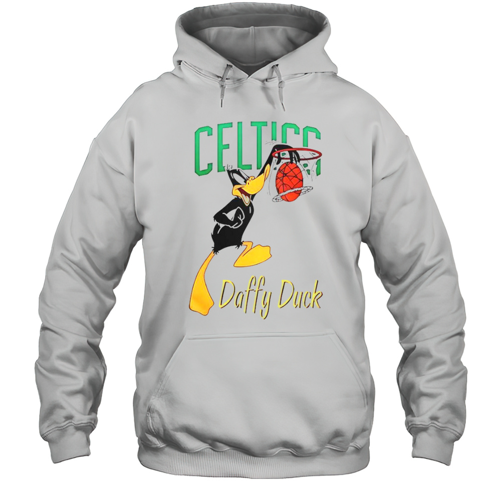 Boston Celtics Daffy Duck Dunk T-Shirt Unisex Hoodie