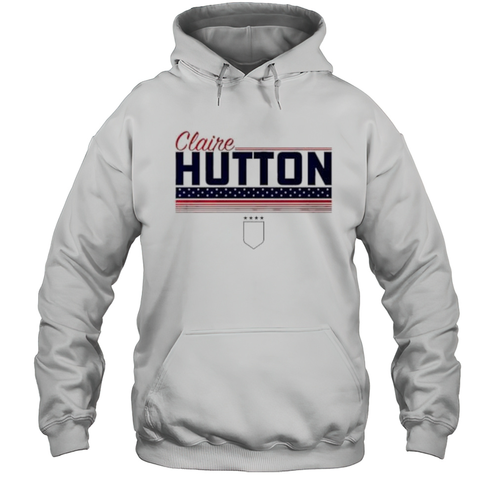 Claire Hutton Stripe USWNTPA Shirt Unisex Hoodie