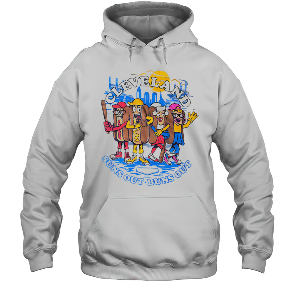 Cleveland Suns Out Buns Out Shirt Unisex Hoodie