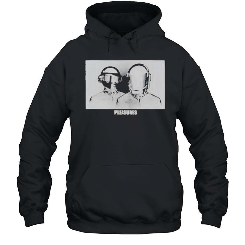 Daft Punk X Pleasures Inverted T-Shirt Unisex Hoodie