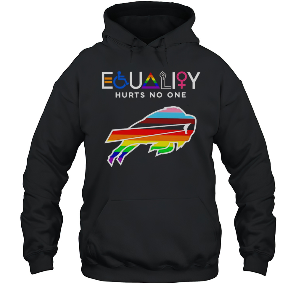 Equality Hurts No One Buffalo Bills Shirt Unisex Hoodie