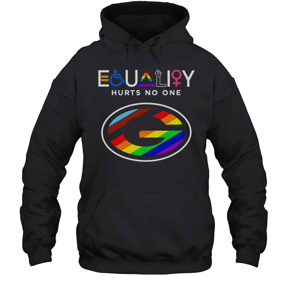 Equality Hurts No One Green Bay Packers Shirt Unisex Hoodie