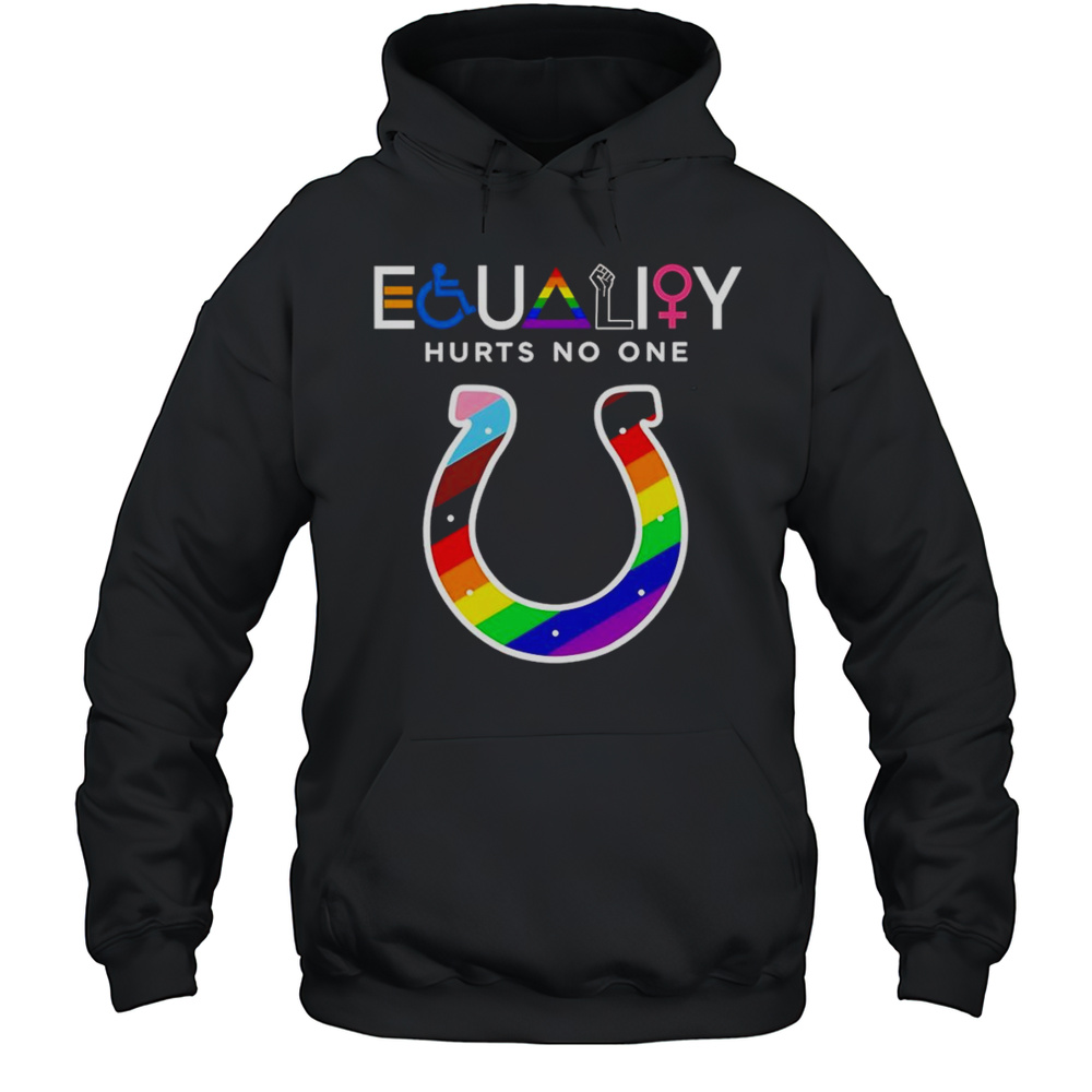 Equality Hurts No One Indianapolis Colts Shirt Unisex Hoodie