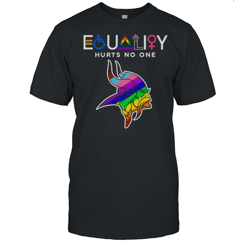 Equality Hurts No One Minnesota Vikings Shirt