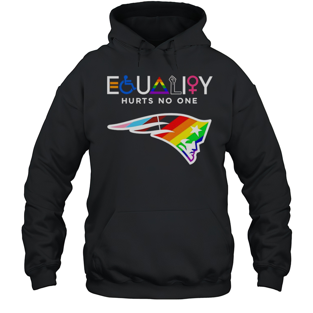 Equality Hurts No One New England Patriots Shirt Unisex Hoodie