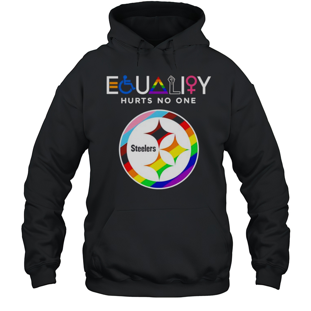 Equality Hurts No One Pittsburgh Steelers Shirt Unisex Hoodie