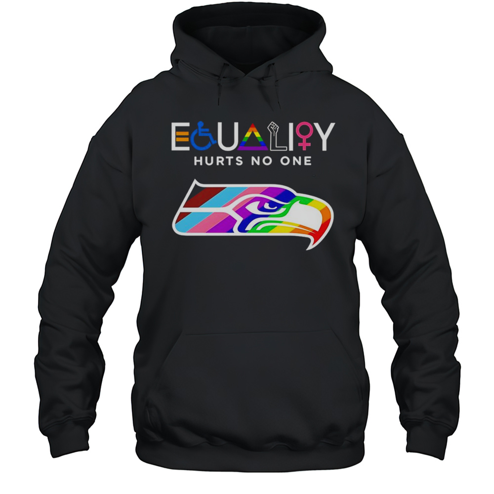 Equality Hurts No One Seattle Seahawks Shirt Unisex Hoodie