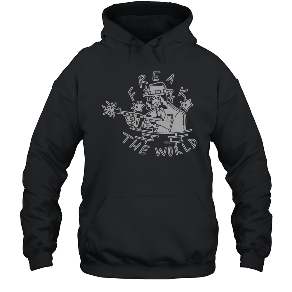 Freak The World Crimeink T-Shirt Unisex Hoodie