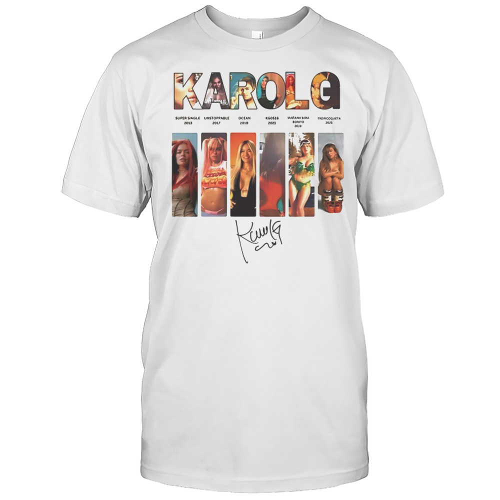 Karol G Singer Album Signature Shirt