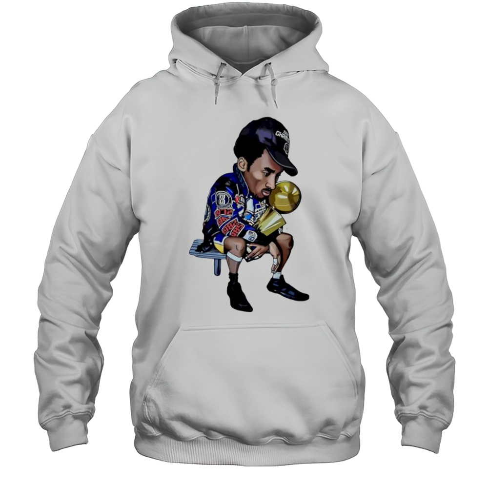 Kobe Bryant Art Los Angeles Lakers Jersey Cartoon Shirt Unisex Hoodie