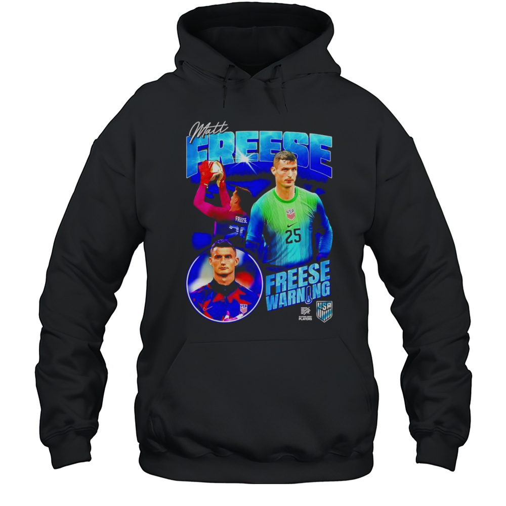 Matt Freese Warning Graphic Shirt Unisex Hoodie