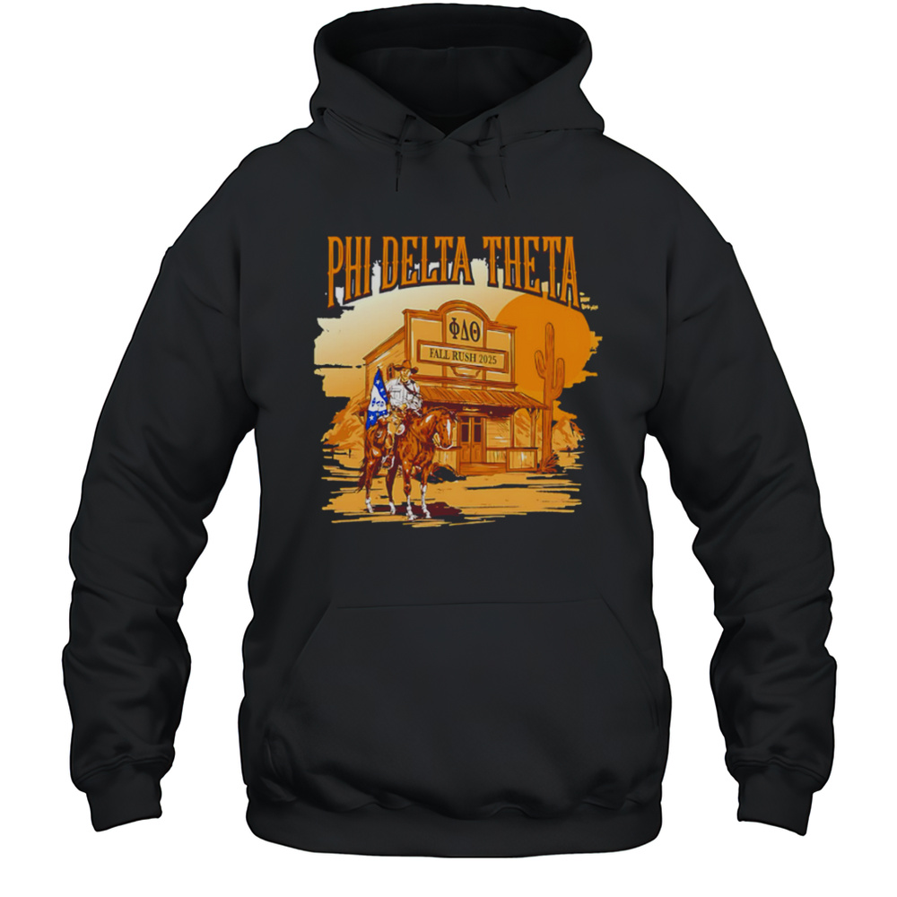 Phi Delta Theta Fall Rush 2025 Vintage Shirt Unisex Hoodie