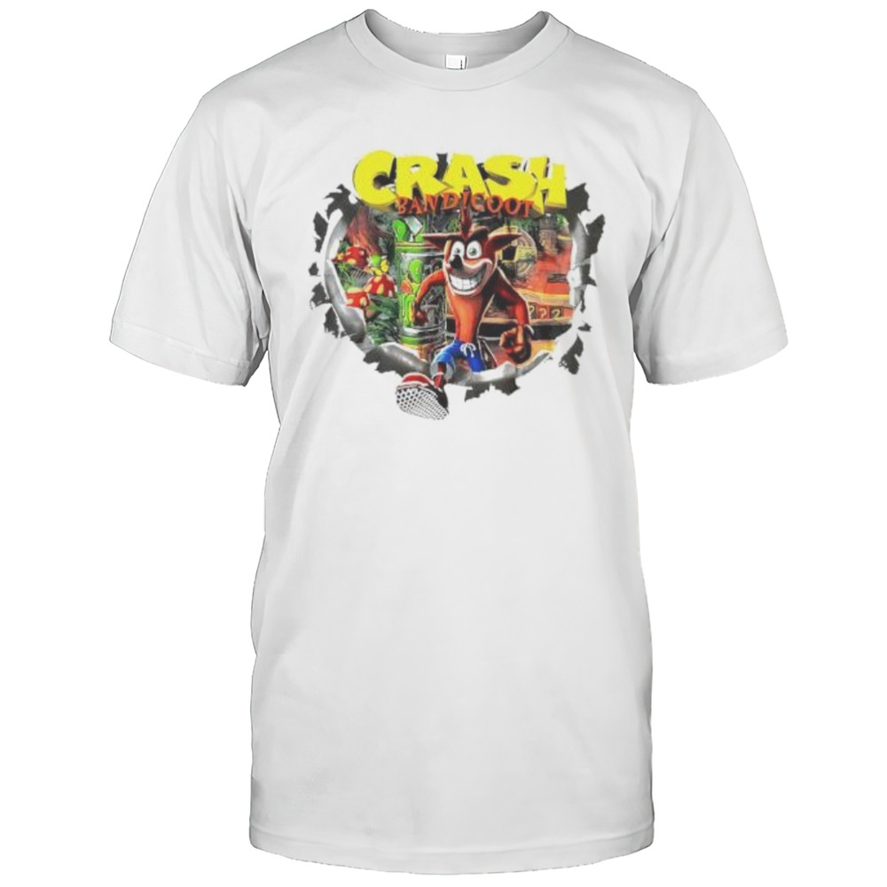 Primark Crash Bandicoot Cropped Shirt