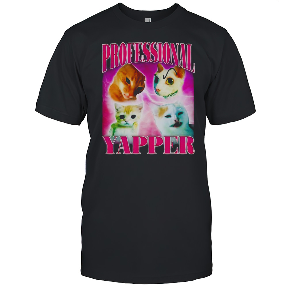 Professional Yapper Cat Bootleg Shirt