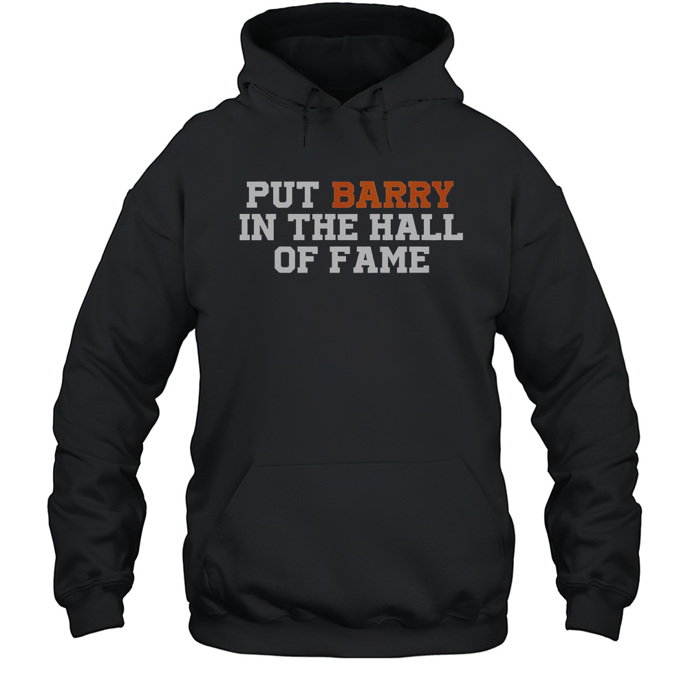 Put Barry In The Hall Of Fame T-Shirt Unisex Hoodie