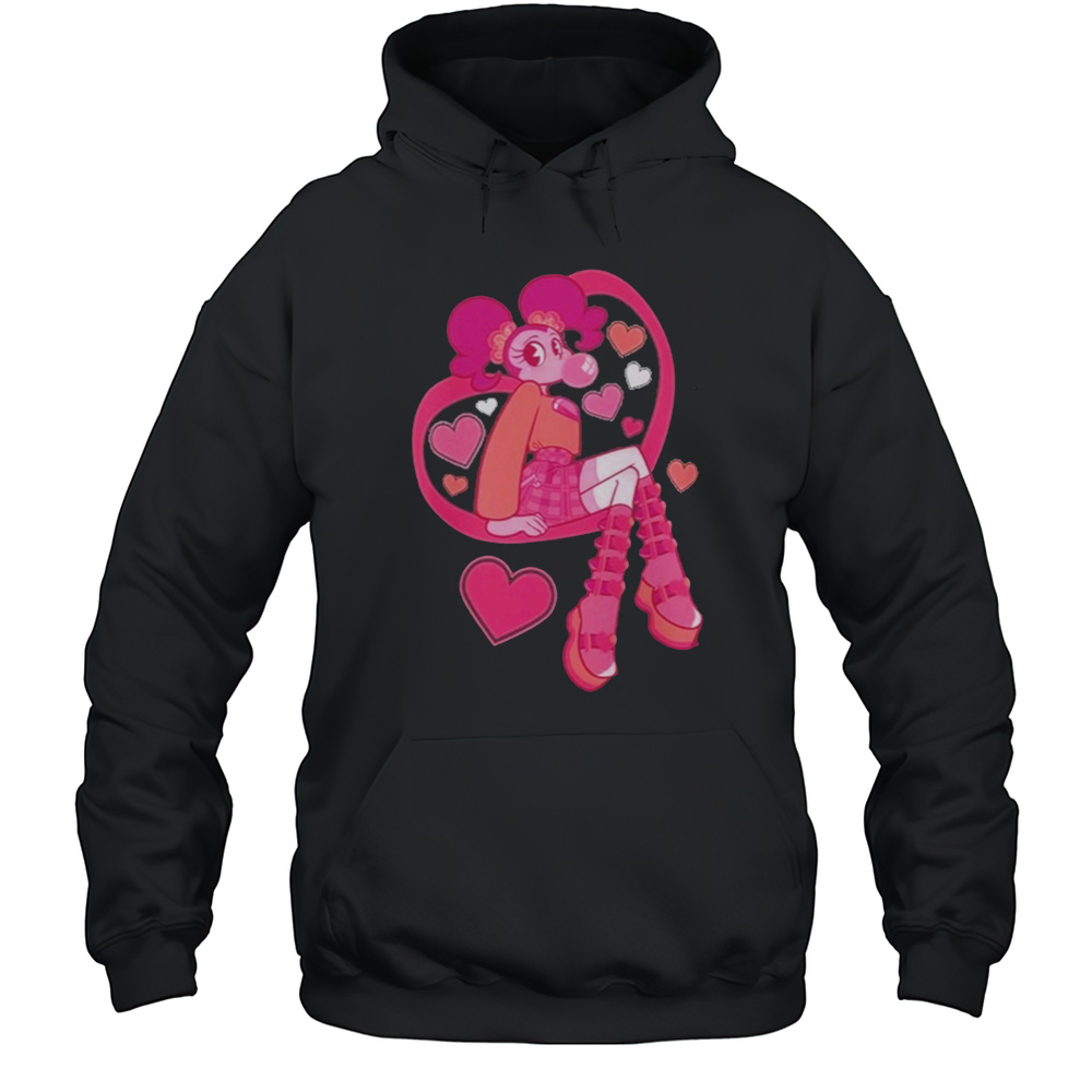 Sai Scribbles Lovecore Spinel Racerback T-Shirt Unisex Hoodie
