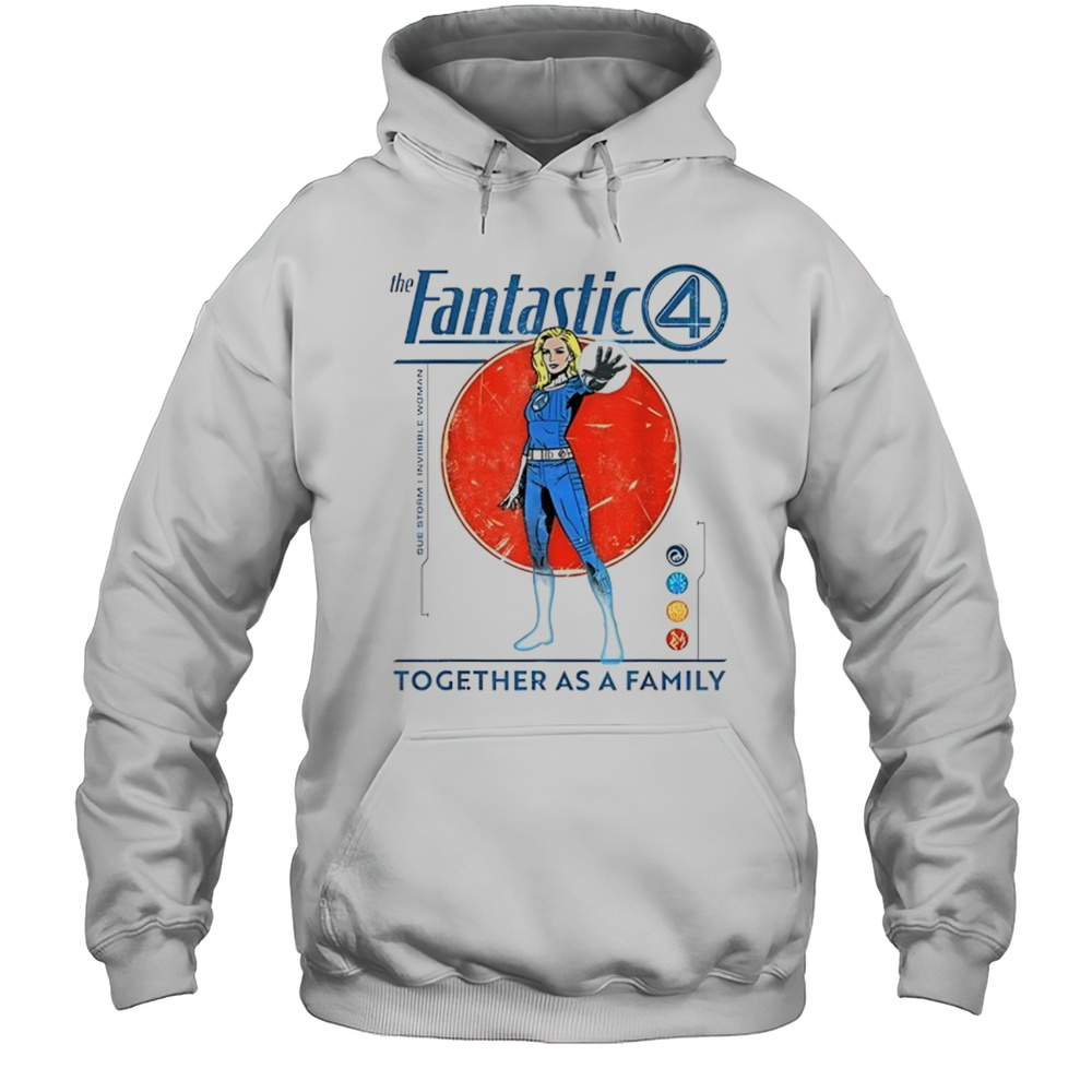 Sue Storm The Fantastic Four Together As A Family Marvel Studios Shirt Unisex Hoodie