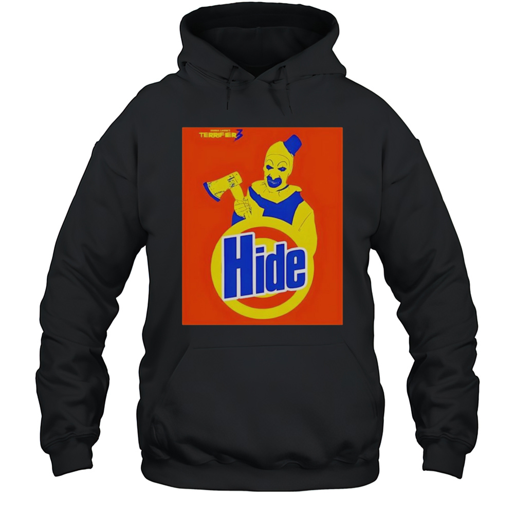 Terrifier Clown Hide Shirt Unisex Hoodie