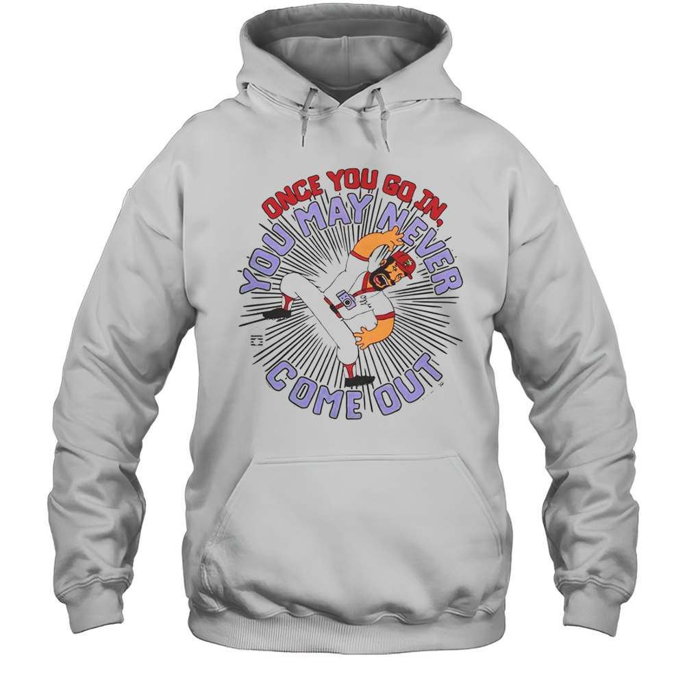 The Simpsons Ozzie Smith You May Never Come Out T-Shirt Unisex Hoodie