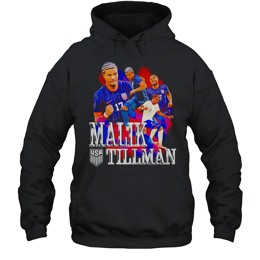 USMNT Malik Tillman Graphic Shirt Unisex Hoodie