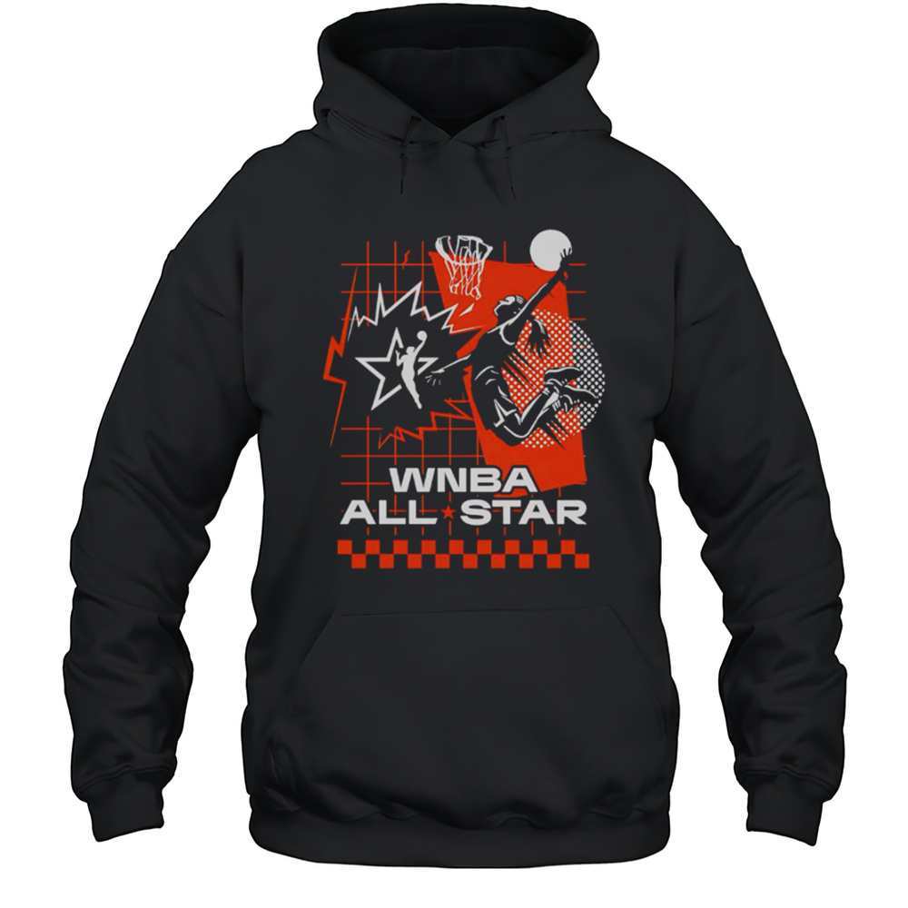 WNBA 2025 All-Star Game Black Shirt Unisex Hoodie