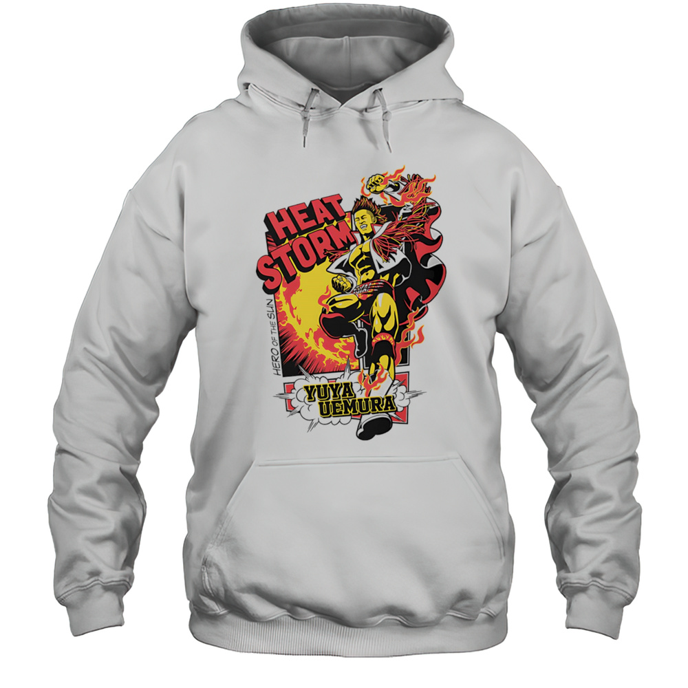 Yuya Uemura Heat Storm Cartoon Shirt Unisex Hoodie