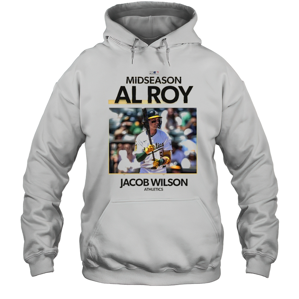 Athletics Baseball Jacob Wilson 2025 AL Rookie Of The Year Shirt Unisex Hoodie