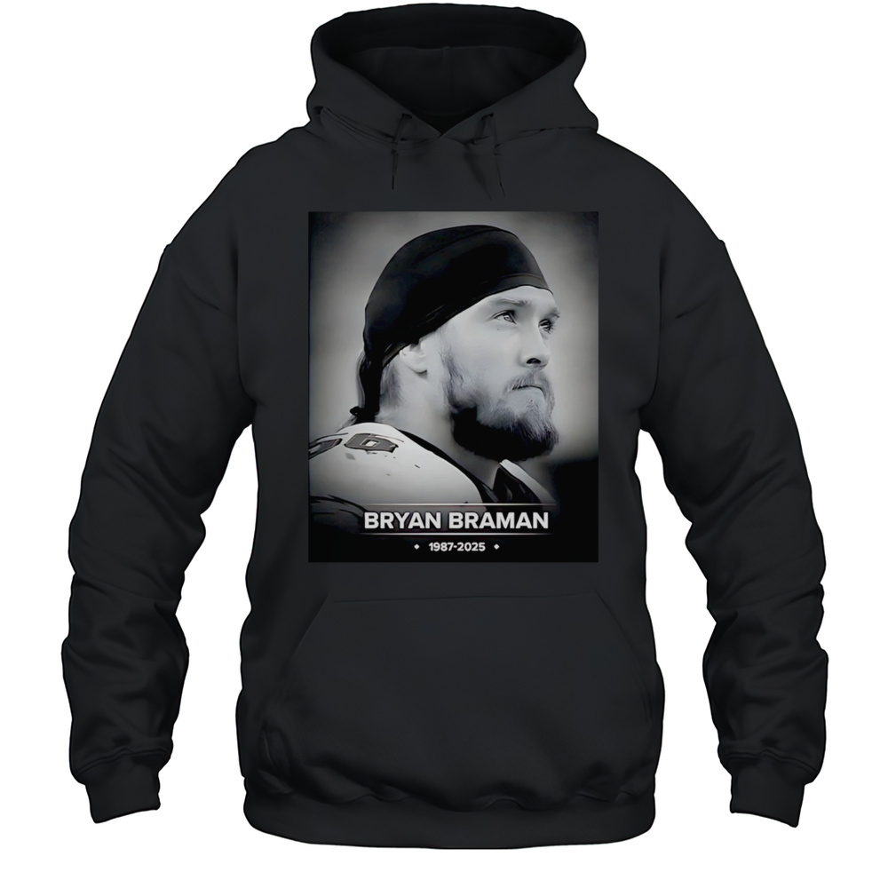 Bryan Braman 1987 2025 In Memory Shirt Unisex Hoodie