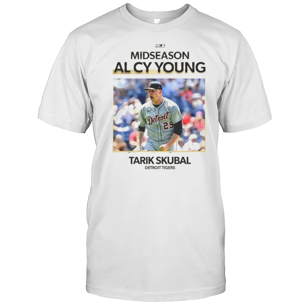 Detroit Tigers Tarik Skubal 2025 Midseason AL Cy Young Shirt