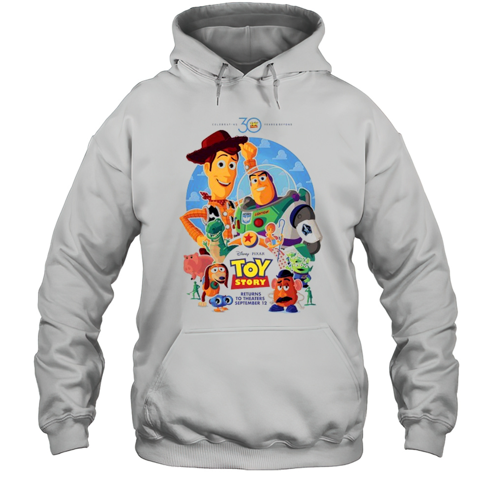 Disney  Pixars Toy Story Returns To Theaters September 12 Shirt Unisex Hoodie