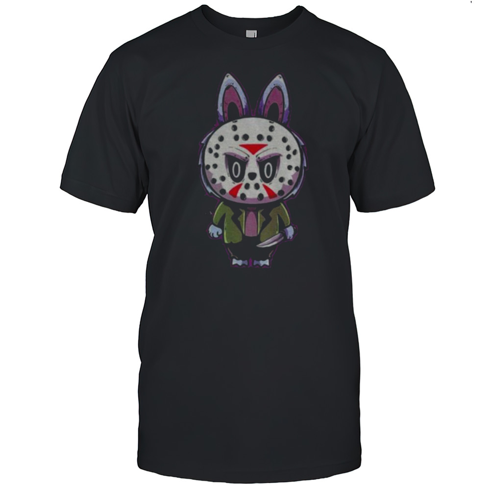 Labubu Costume Jason Voorhees Happy Halloween Horror Character Shirt