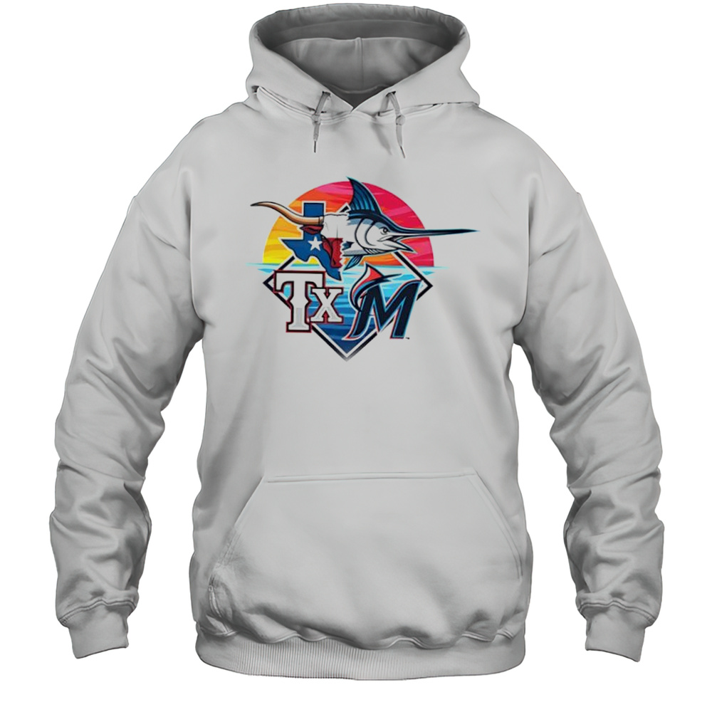 Miami Marlins Texas Strong Shirt Unisex Hoodie