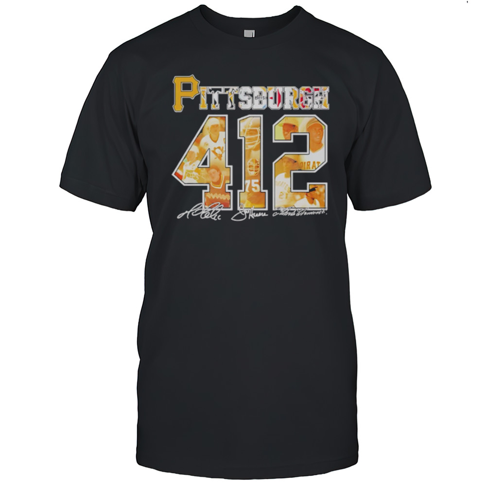 Pittsburgh Pirates 412 Legends Signatures Shirt