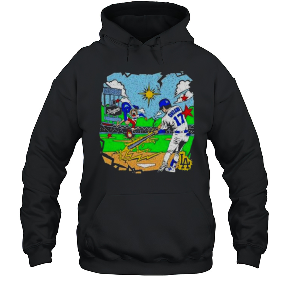 Shohei Ohtani X Monkey D. Luffy One Piece Shirt Unisex Hoodie