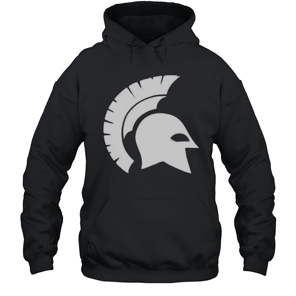Spartans White Logo Shirt Unisex Hoodie