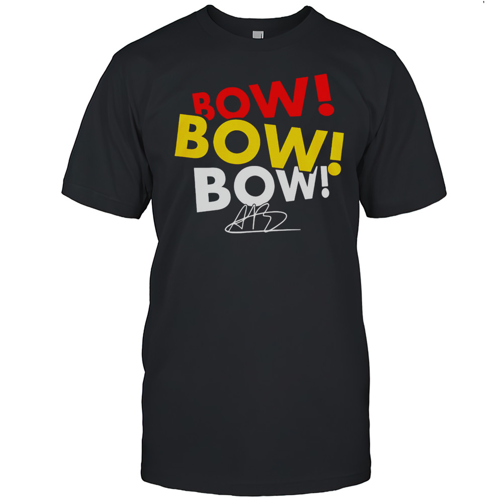 Aliyah Boston Indy 2025 WNBA All-Star Signature There She Go Bow Bow Bow Shirt