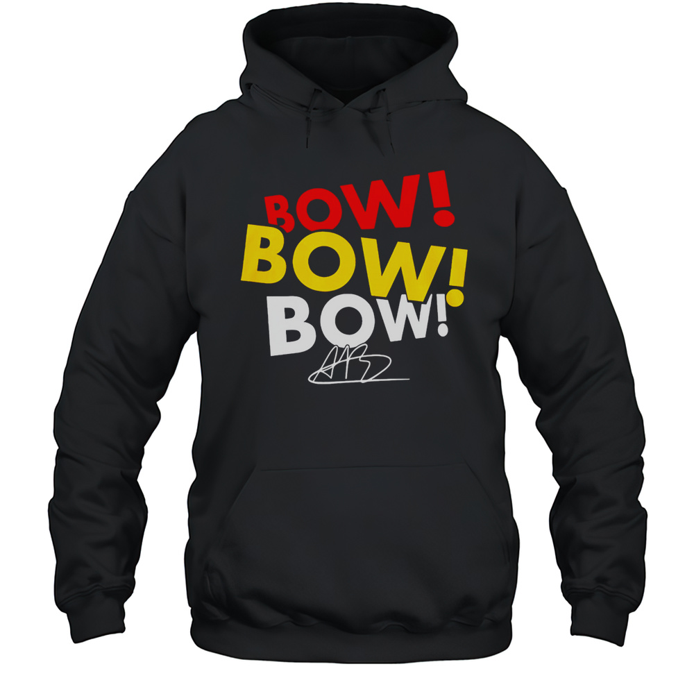 Aliyah Boston Indy 2025 WNBA All-Star Signature There She Go Bow Bow Bow Shirt Unisex Hoodie