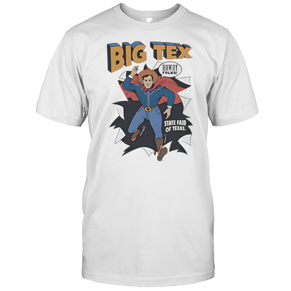 Big Tex Superhero Shirt