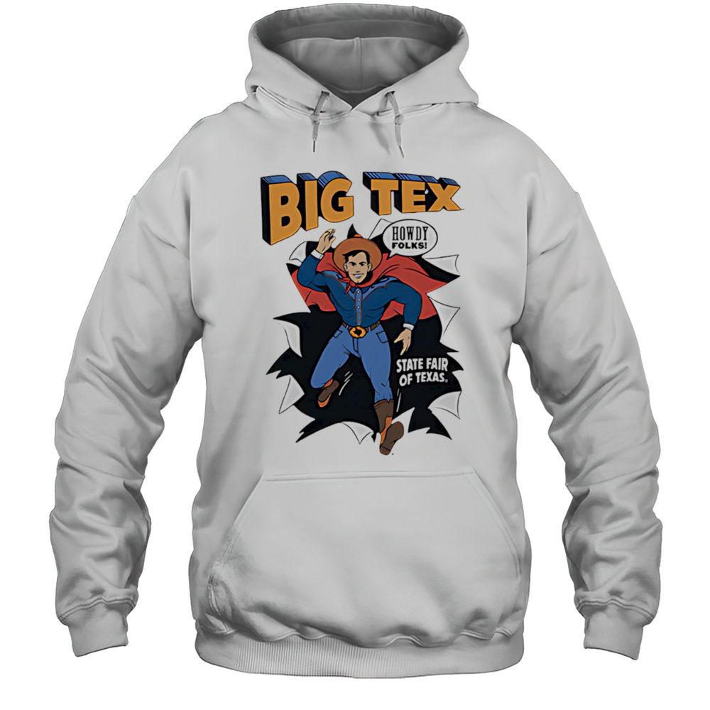 Big Tex Superhero Shirt Unisex Hoodie