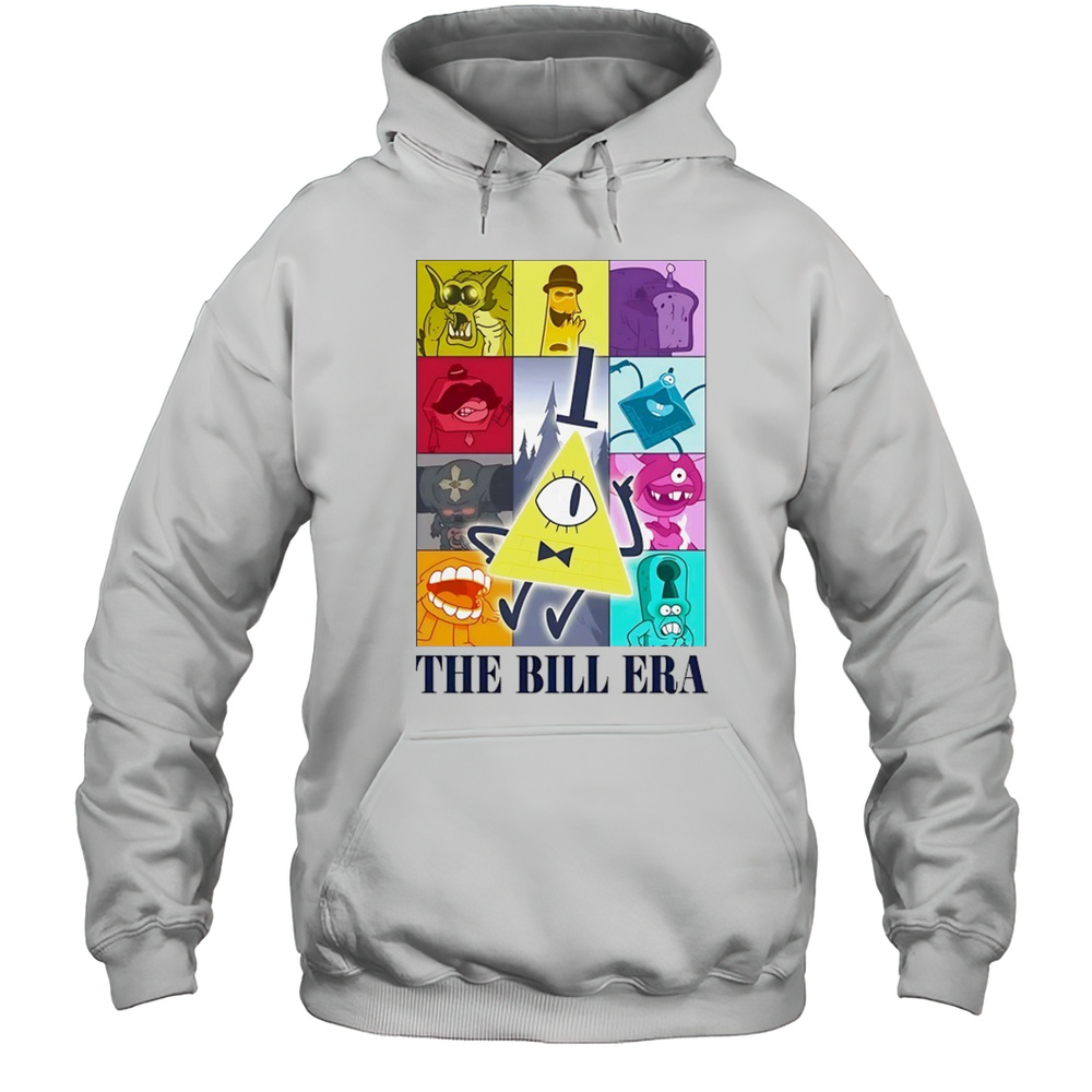 Bill Cipher Gravity Falls X The Eras Tour The Bill Era Shirt Unisex Hoodie