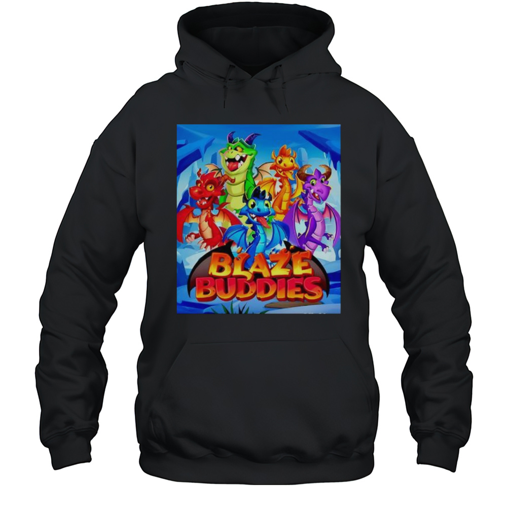 Blaze Buddies Backseat Gaming Shirt Unisex Hoodie