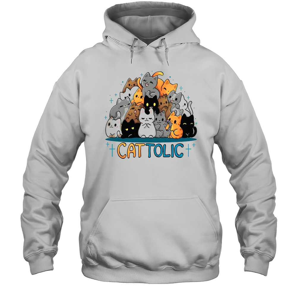 Cattolic Cats T-Shirt Unisex Hoodie