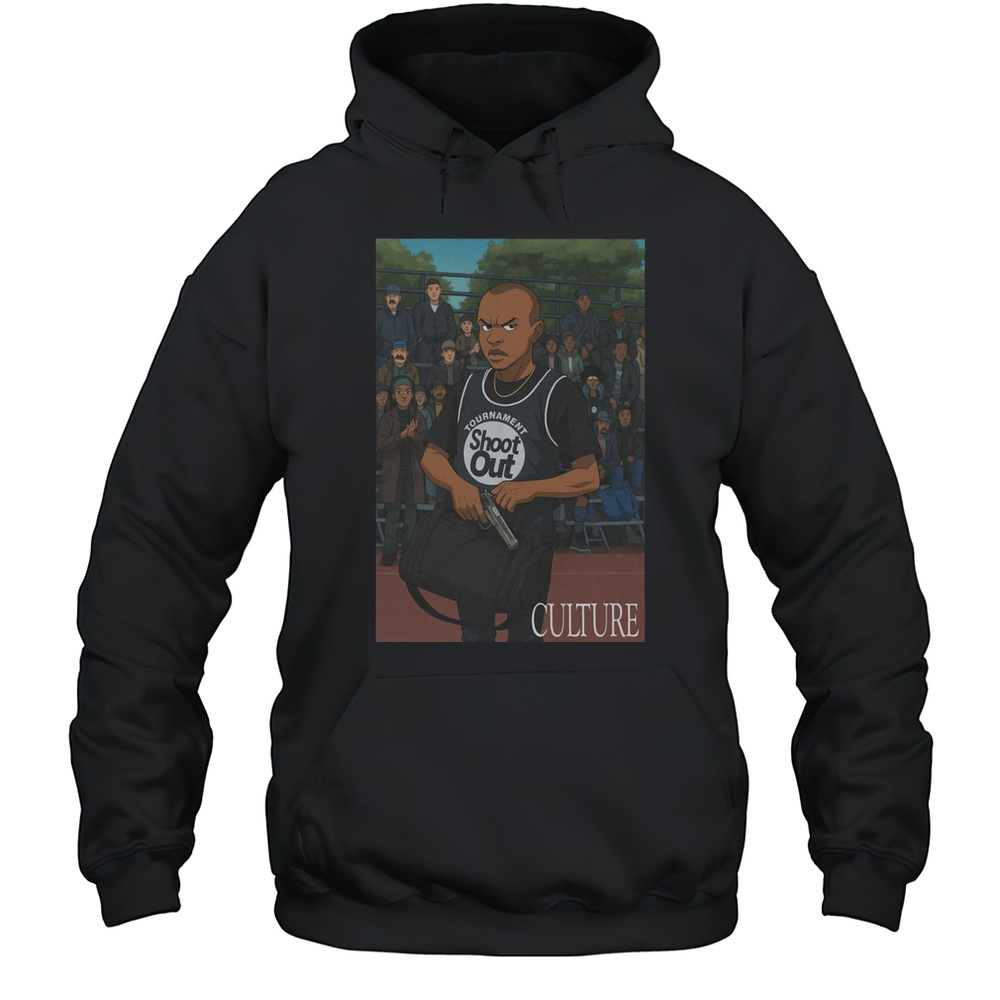 CultureDocks Basketball Shootout T-Shirt Unisex Hoodie