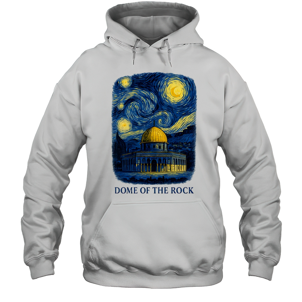 Dome Of The Rock Starry Night Shirt Unisex Hoodie