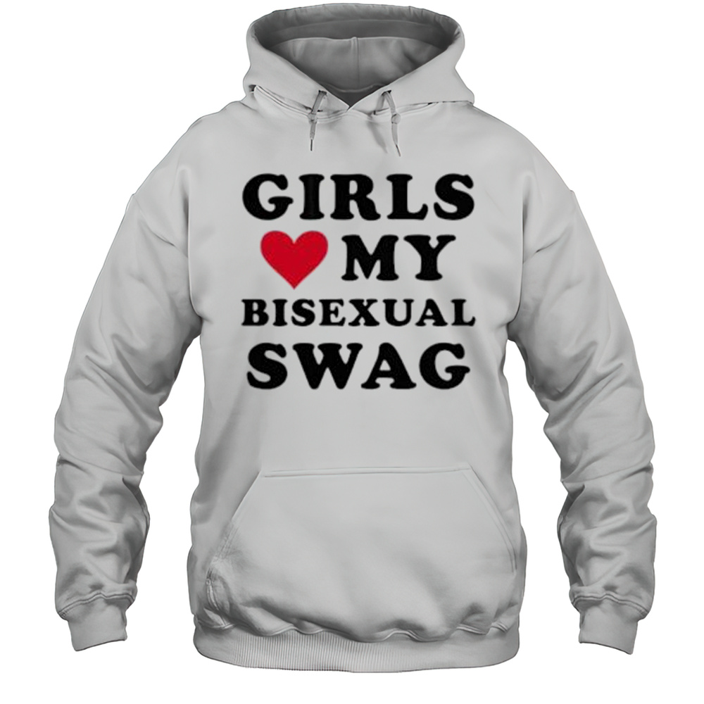 Girl Heart My Bisexual Swag Shirt Unisex Hoodie