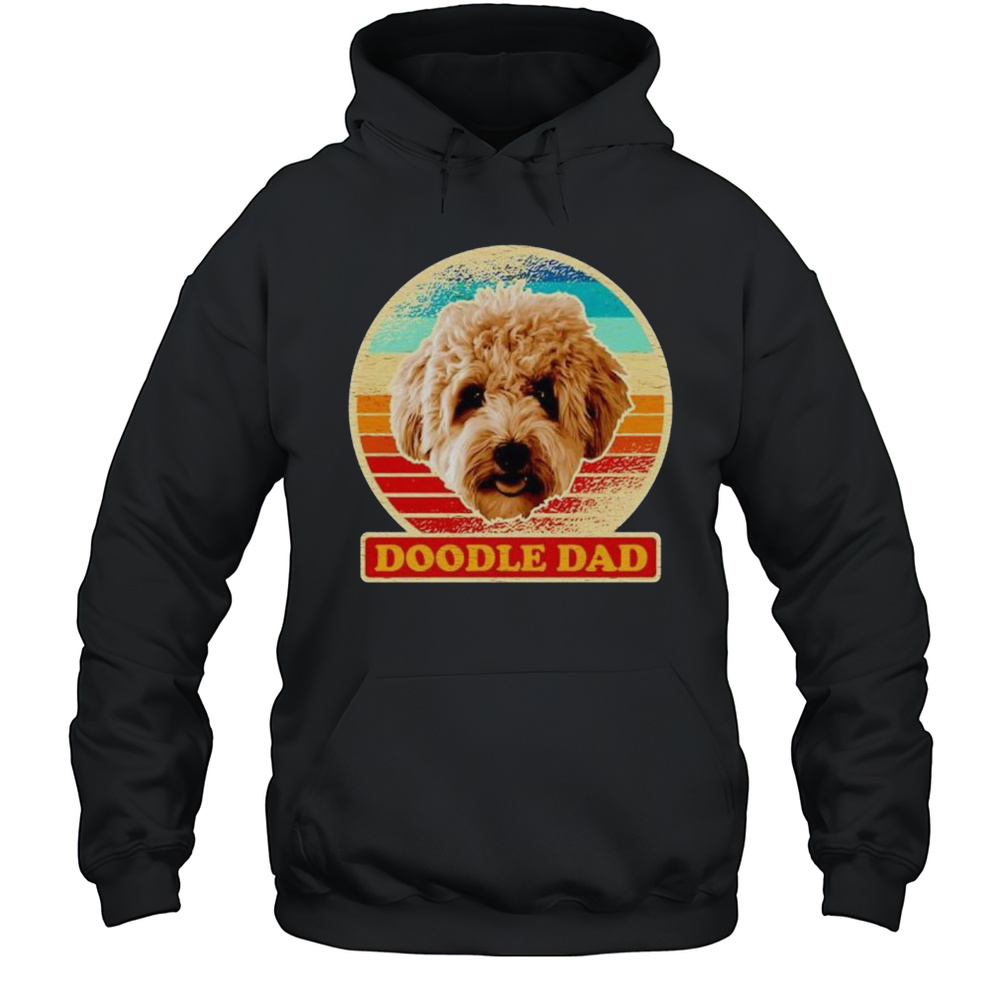 Goldendoodle Doodle Dad Vintage Shirt Unisex Hoodie