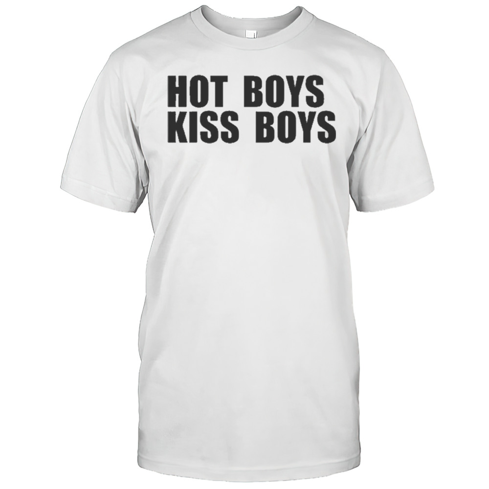 Hot Boys Kiss Boys T-shirt